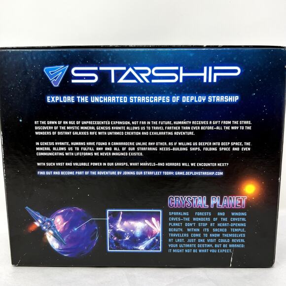 Starship Crystal Planet Collector's Edition 1000 Piece Art Puzzle NEW - Picture 3 of 8